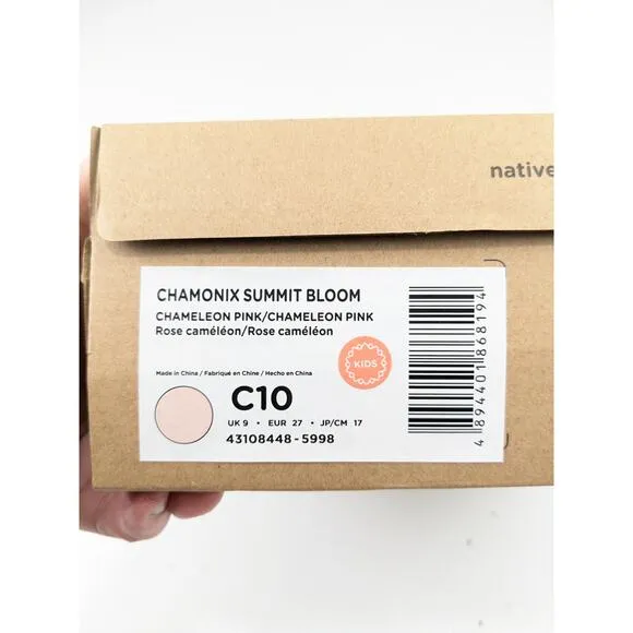 Native Chamonix Summit Bloom Blush Pink Winter Boots - Youth
