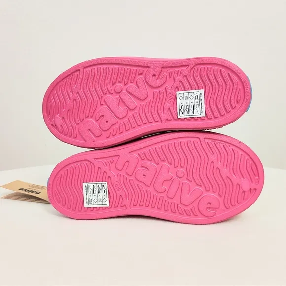 Native Shoes Jefferson Cozy Slip-on Shoes Toddler Girl Size 10 Radberry Pink