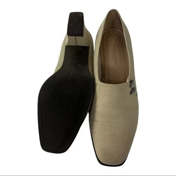 Naturalizer Womens Casual Slip On Pump Heels Booties Brown Suede size 9