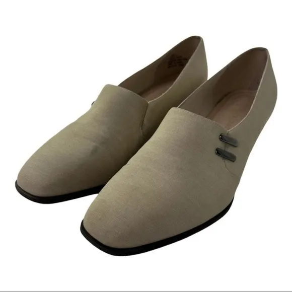 Naturalizer Womens Casual Slip On Pump Heels Booties Brown Suede size 9