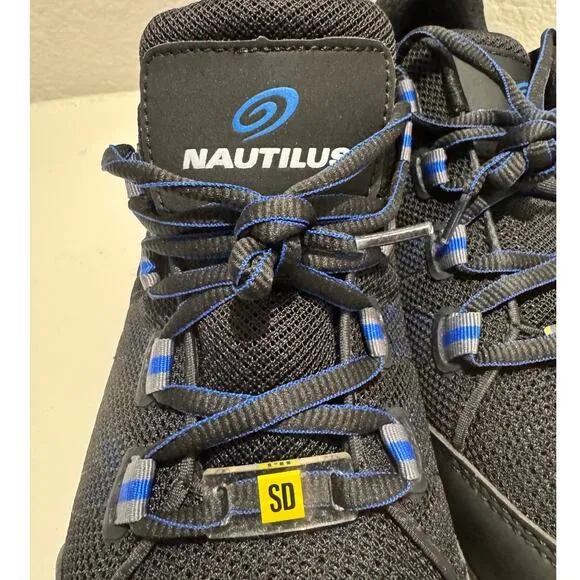NAUTILUS NEW $100 Accelerator Safety Shoes Blue Black Size Men's 10