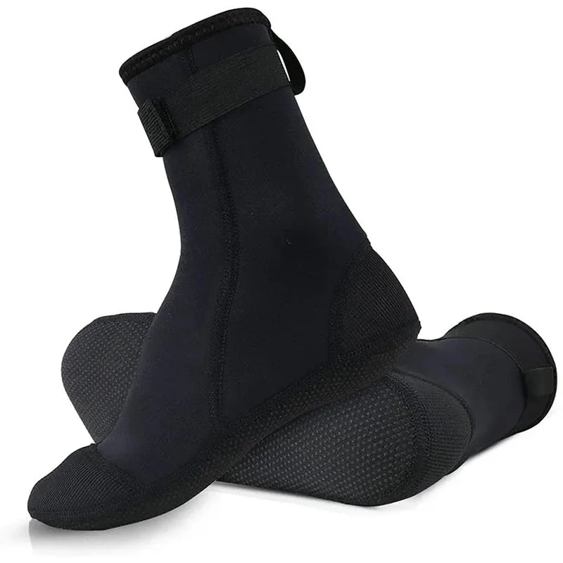 Neoprene Diving Socks - 3mm Aqua Boots for Scuba, Snorkeling, Swimming & Surfing