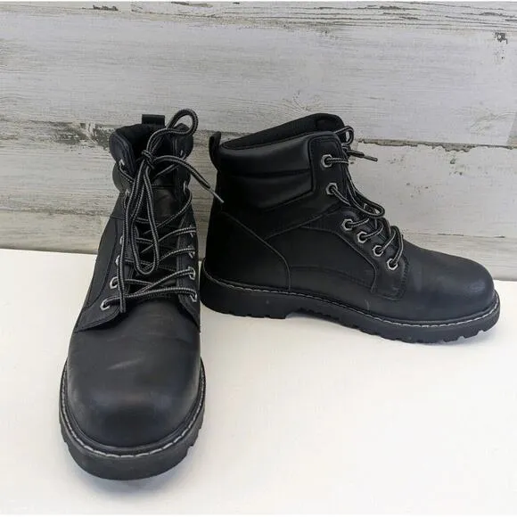 Nevados Crossbrace ST Boots Men Size 9.5 Steel Toe Work Boots ASTM 2413-18
