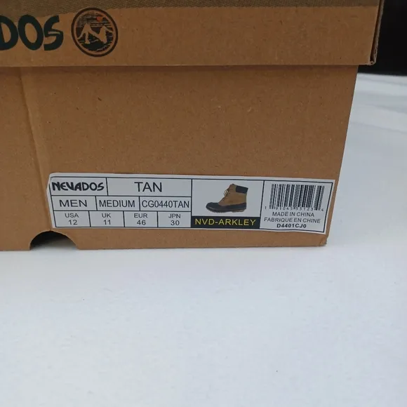 Nevados men's Arkley Waterproof‎ boots Sz 12