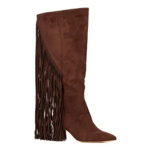 NEW! 7-8.5 Fashion to Figure Lenita Extra Wide Calf Knee-High Boots