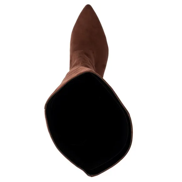 NEW! 7-8.5 Fashion to Figure Lenita Extra Wide Calf Knee-High Boots