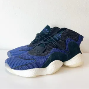 NEW Adidas Shoes Size 12 Crazy BYW LVL 1 747 2018 White Purple Basketball Sneake