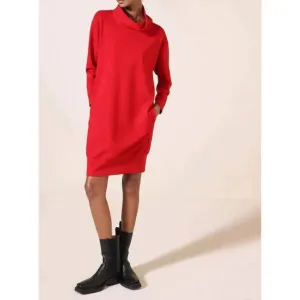 NEW AIRFIELD riva dress in red