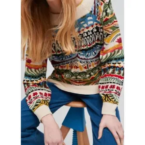 NEW ALDO MARTINS mizar sweater in print