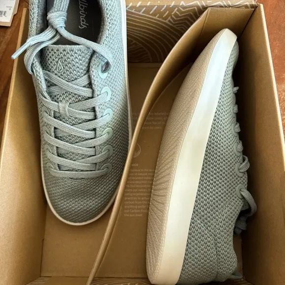 New Allbirds Men’s Size 10 Tree Pipers Bark Gray Shoes Sneaker