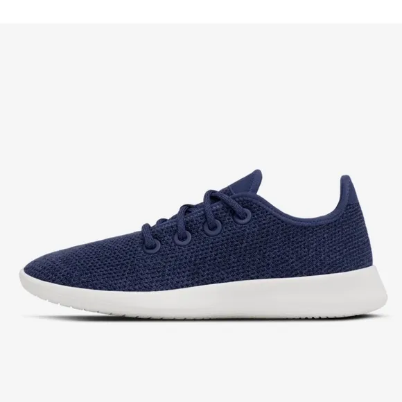 NEW ALLBIRDS TREE RUNNERS Men’s Size 14 Marine Blue SHOES SNEAKERS LACEUP