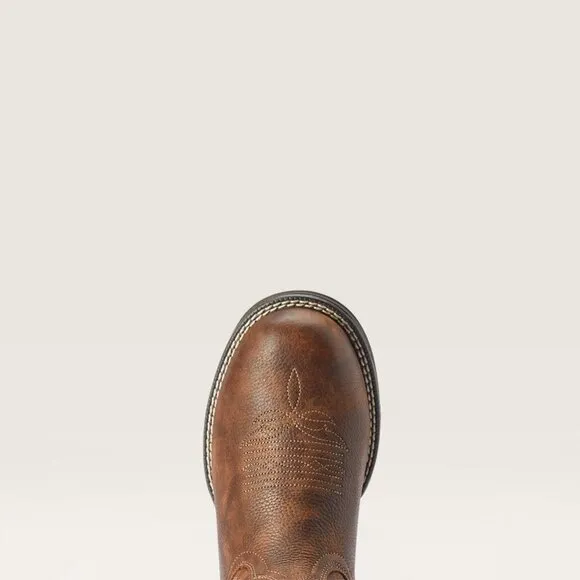 NEW ARIAT Leather Anthem Round Toe Shortie Western Boots copper for women 667tn