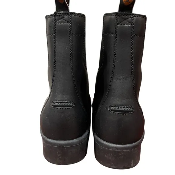 NEW Ariat Men’s Black Heritage III Zip Paddock Waterproof Boots 11