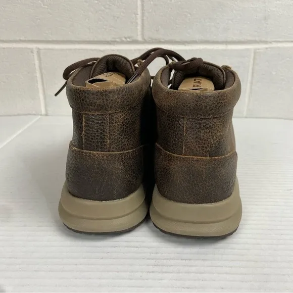 NEW Ariat‎ Spitfire Lace Up Soft Toe Work Boot Mens 9.5 EE Brody Brown 10036106