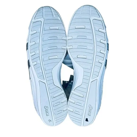 NEW Asics Women’s Cheer 7 Sport Lace Up Tennis Shoes White Silver