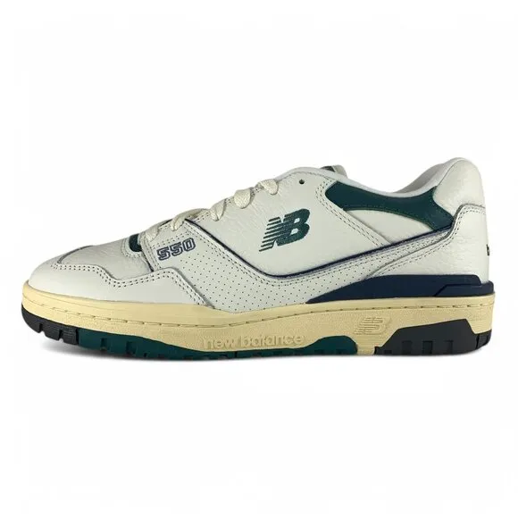New Balance 550 Mini Logo Pack White Green Men's Shoes Sneakers BB550PTB