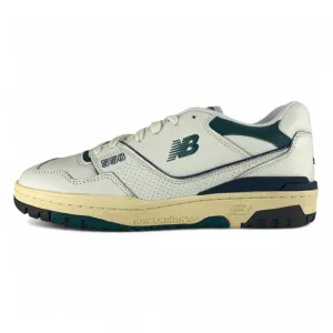 New Balance 550 Mini Logo Pack White Green Men's Shoes Sneakers BB550PTB
