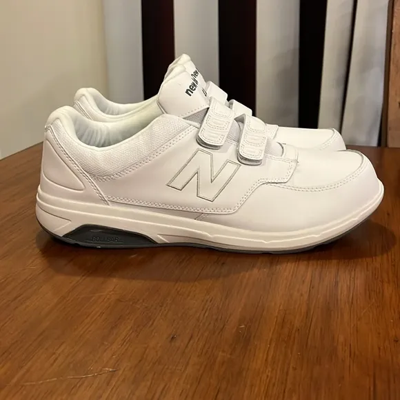 New Balance 813 Hook and Loop Walking Shoes Sneakers WW813HWT Mens Sz 13 4E Wide