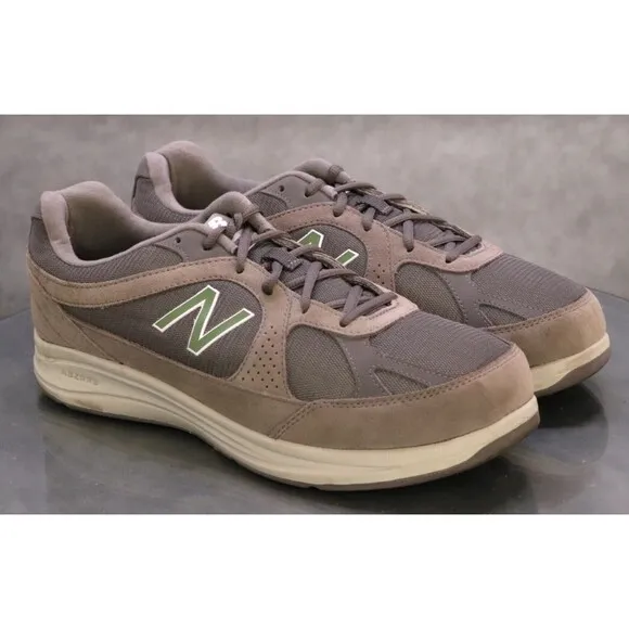 New Balance 877 $130 Men's Comfort Walking Shoes Size 11.5 (4E) Extra Wide Gray