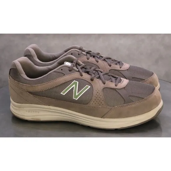 New Balance 877 $130 Men's Comfort Walking Shoes Size 11.5 (4E) Extra Wide Gray