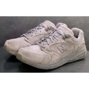 New Balance 927 Men's Comfort Walking Shoes Size 12.5 (2E) Wide Suede Gray