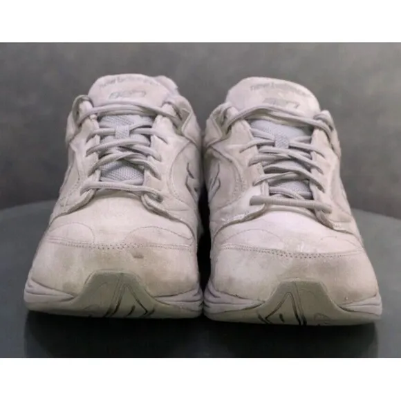New Balance 927 Men's Comfort Walking Shoes Size 12.5 (2E) Wide Suede Gray