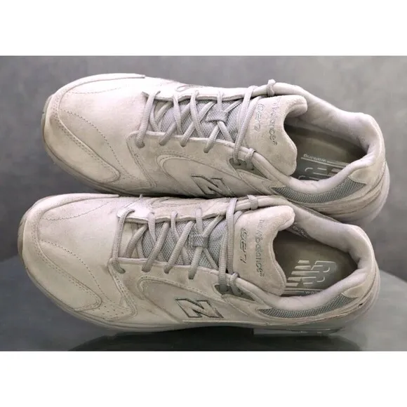 New Balance 927 Men's Comfort Walking Shoes Size 12.5 (2E) Wide Suede Gray