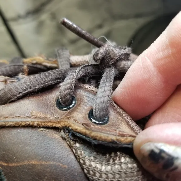 New Balance 928 brown leather walking shoes