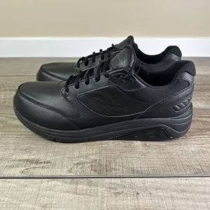 New Balance 928v2 Mens Size 12 2E Shoes Black Leather Walking Athletic MW928BK2