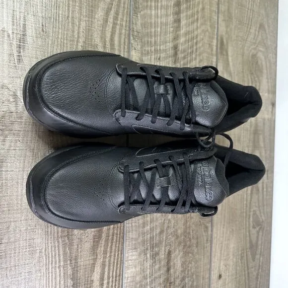 New Balance 928v2 Mens Size 12 2E Shoes Black Leather Walking Athletic MW928BK2