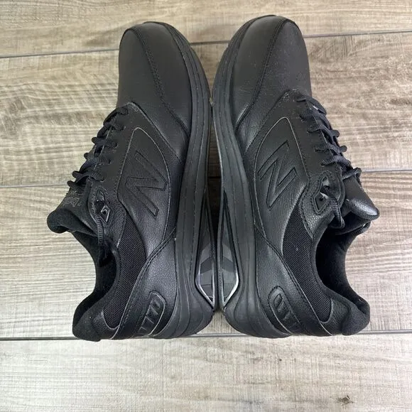 New Balance 928v2 Mens Size 12 2E Shoes Black Leather Walking Athletic MW928BK2
