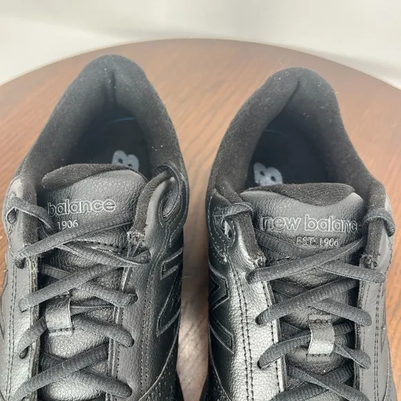 New Balance 928v3‎ Shoes Men's 7 2E Wide Black Leather Rollbar Walking Sneakers