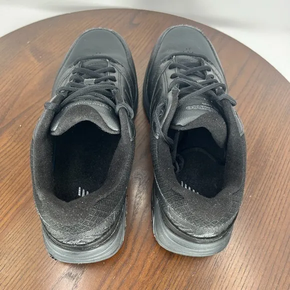New Balance 928v3‎ Shoes Men's 7 2E Wide Black Leather Rollbar Walking Sneakers