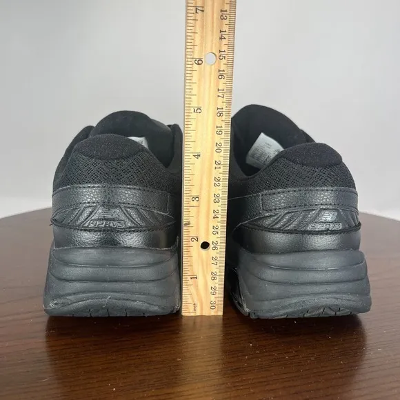 New Balance 928v3‎ Shoes Men's 7 2E Wide Black Leather Rollbar Walking Sneakers