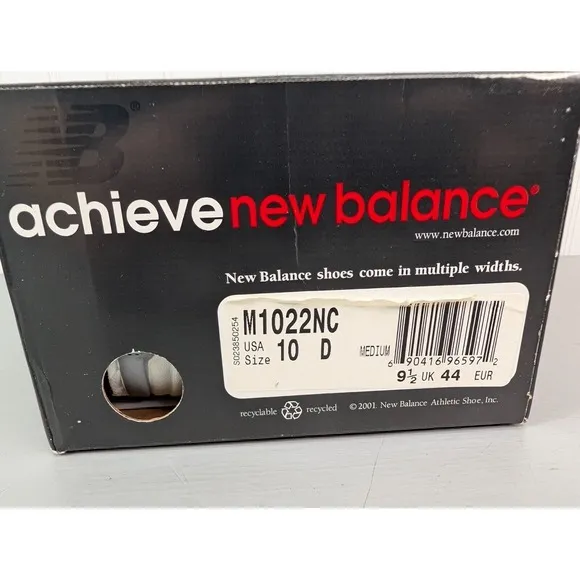 New Balance Abzorb 1022 Men's Size 10D Running Shoes Sneakers USA M1022NC NIB
