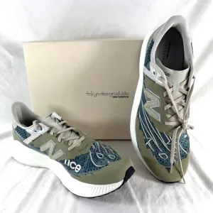 NEW BALANCE Blue Light Gray RC Elite V2 Tokyo Design Studio Men Sport Shoes 13US