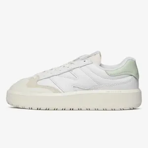 New Balance • CT302 Unisex Tennis Shoes – White / Sea Green