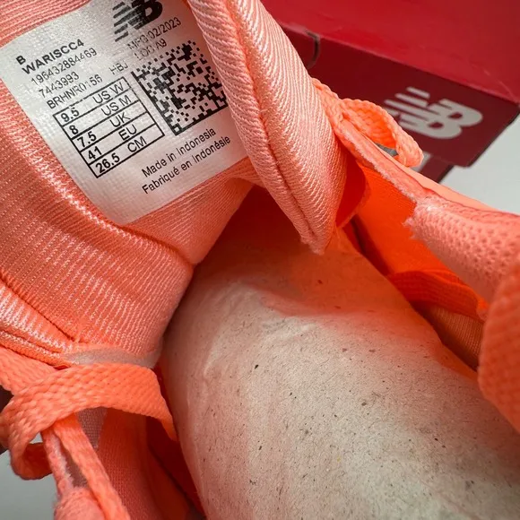 New Balance Fresh Foam Arishi v4 Running Shoes Cushioned Coral Orange 9.5