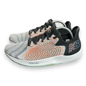 New Balance FuelCell Rebel MFCXWB White/Black/Neoflame Men Size 9 Running Shoes