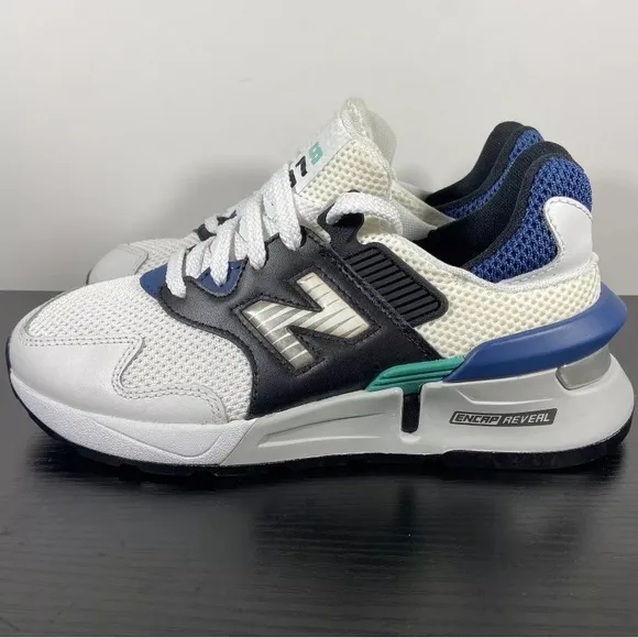 New Balance MS997JCD Gunmetal/Black/Blue 997 Sport V1 Sneaker‎
