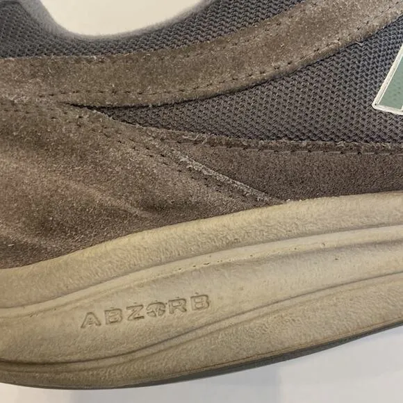 New Balance MW877 Men’s Walking Sneakers Sz 12 Abzorb Sole Gray Athletic