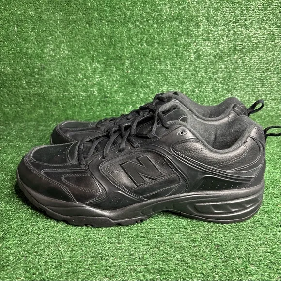 New Balance Shoes Men Size 14 4E Extra Wide 408 Black Leather Walking