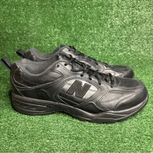New Balance Shoes Men Size 14 4E Extra Wide 408 Black Leather Walking