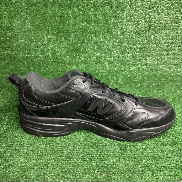 New Balance Shoes Men Size 14 4E Extra Wide 408 Black Leather Walking