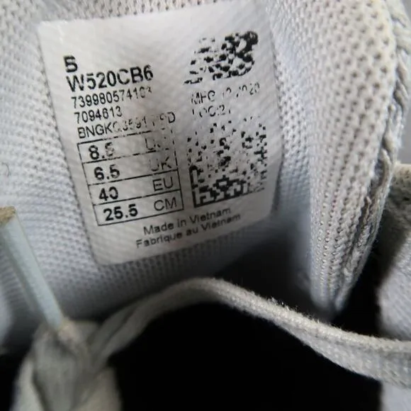 New Balance Shoes Womens 8.5 Athletic Trainers 520 Running Sport Comfort Active