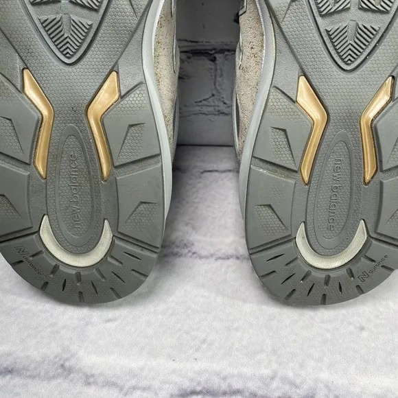 New Balance Women's 990v5 Size‎ 13 Made In USA Moonbeam Silver W990MB5 RARE