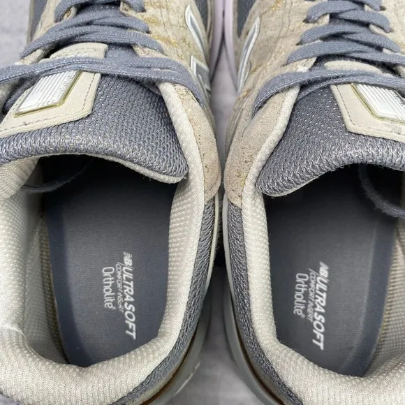 New Balance Women's 990v5 Size‎ 13 Made In USA Moonbeam Silver W990MB5 RARE