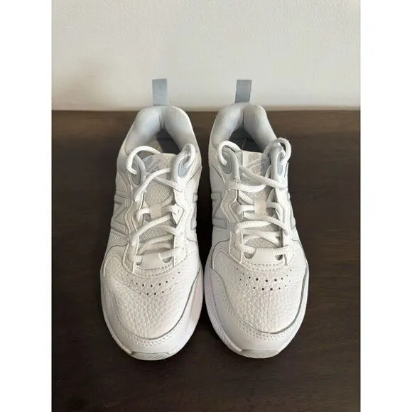 NEW BALANCE WX857V3 Training Shoes White Blue Women’s 6 Comfort 857 sneakers