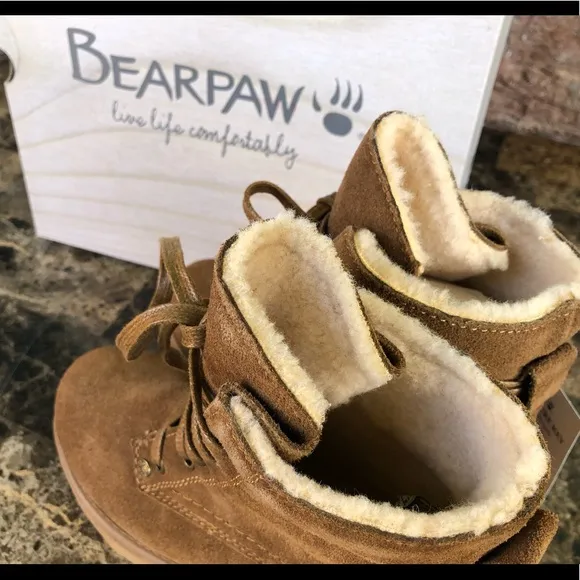 NEW  BEARPAW Little Girls' Krista Boots