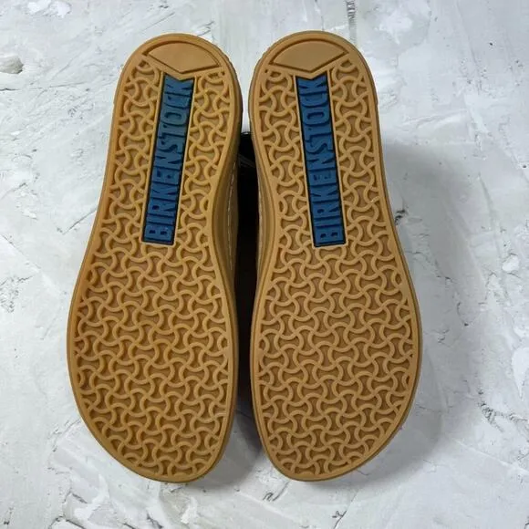 NEW Birkenstock ARRAN Sand Suede Sneakers SIZE 36 US 5 Regular Leather Shoes NIB